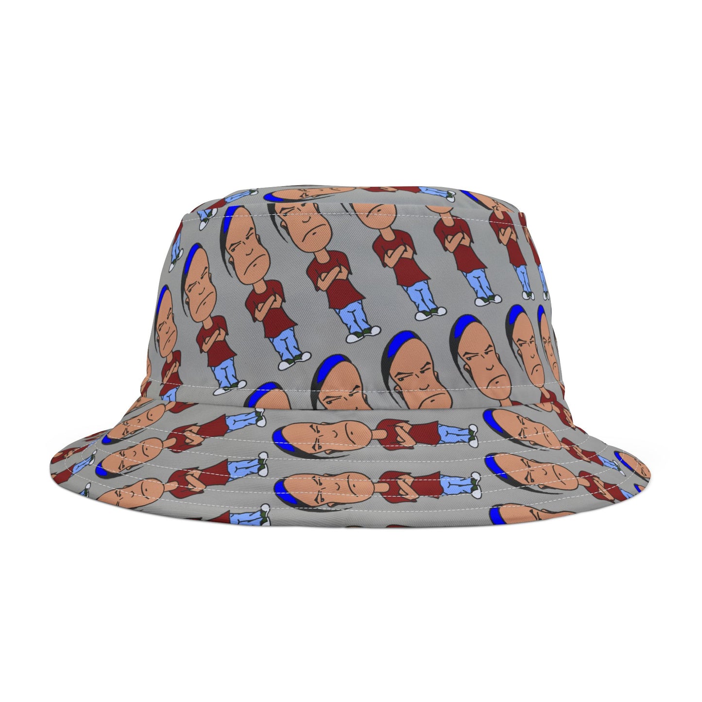Playful Bucket Hat for Fun-Loving Individuals, Summer Accessory, Unique Gift, Festival Wear, Casual Style, Streetwear Statement