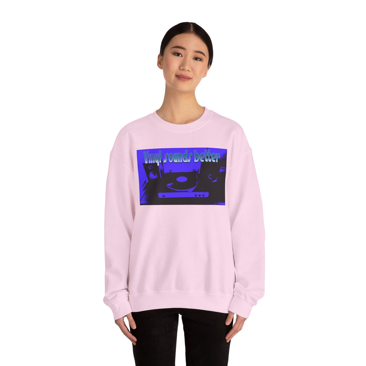 Vinyl Sounds Better Crewneck Sweatshirt