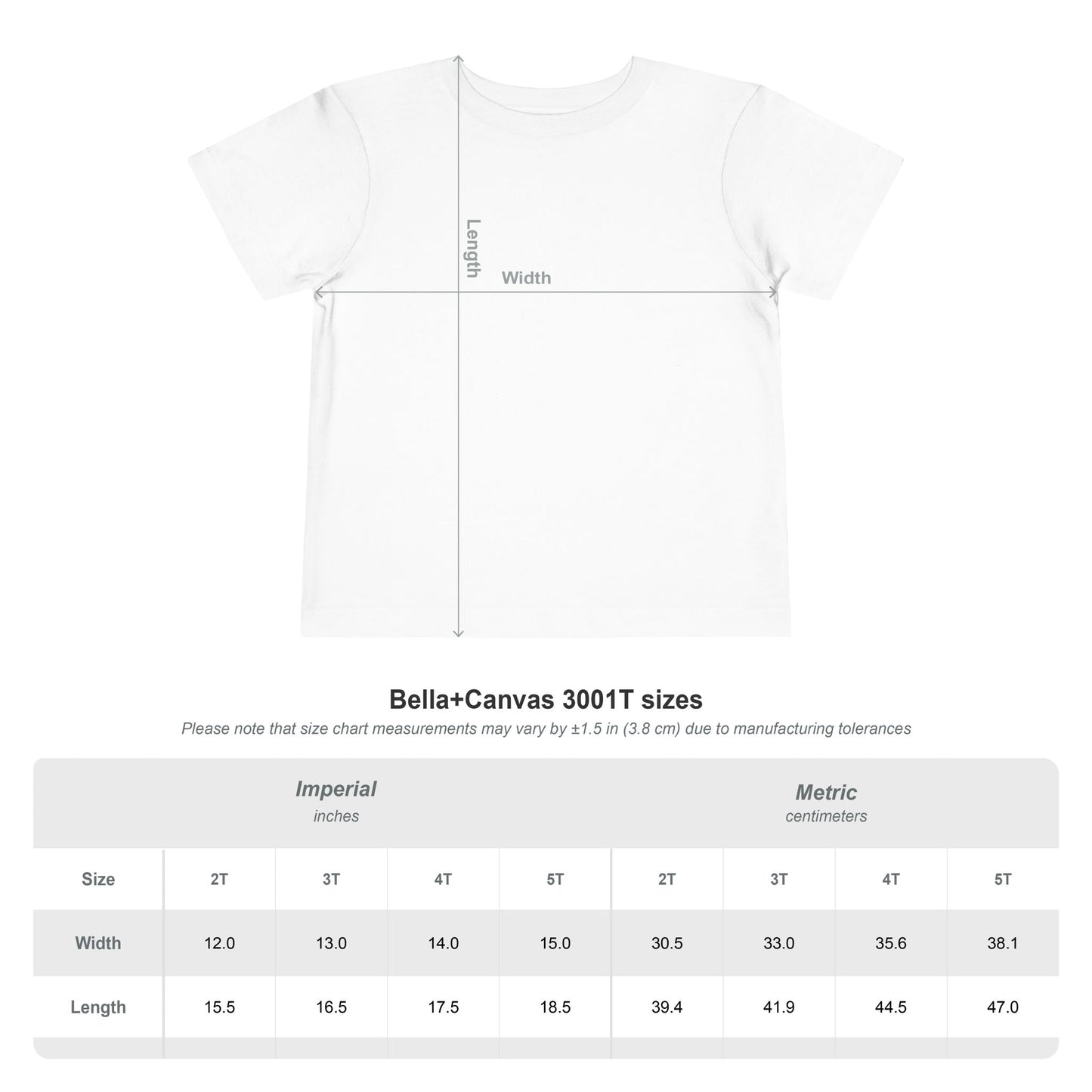 Toddler Tee — Skull with Red & Blue Electric Guitars Rock Shirt