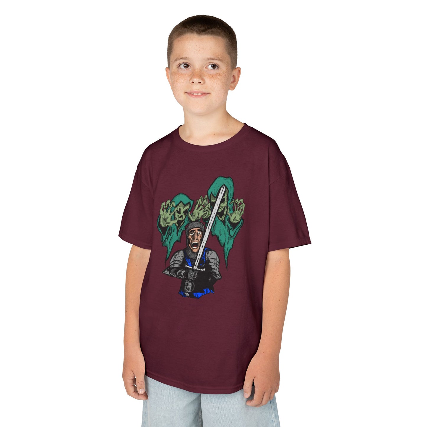 Knight Fright - Kids Knight Graphic Tee - Adventure Awaits!