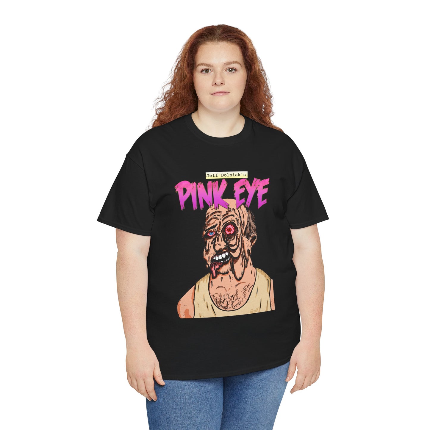 Pink Eye - Body Horror Illustration T-Shirt