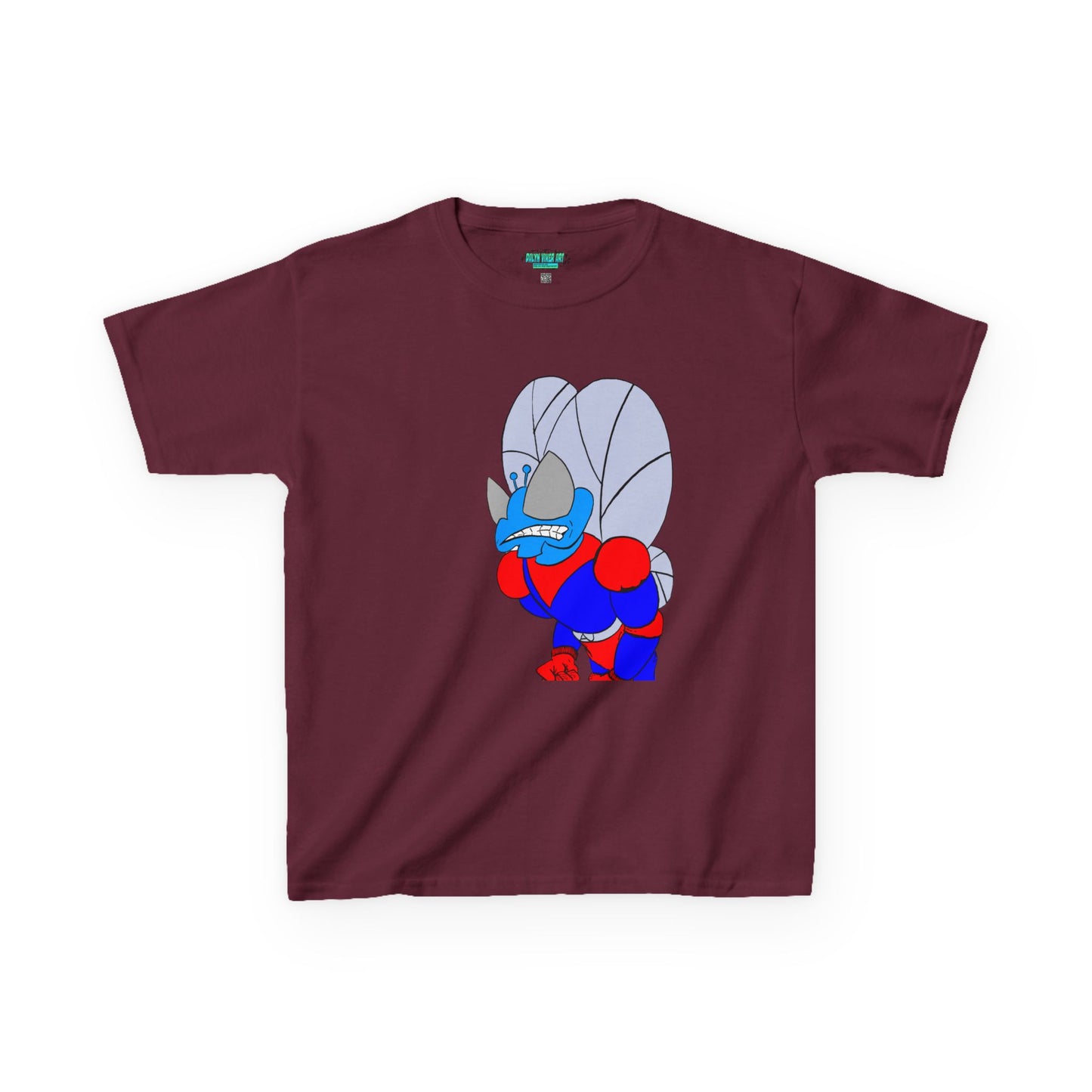 The Astound Astro-Fly - Ready for the Next Case - Playful Cartoon Kids Tee - Fun and Colorful Design