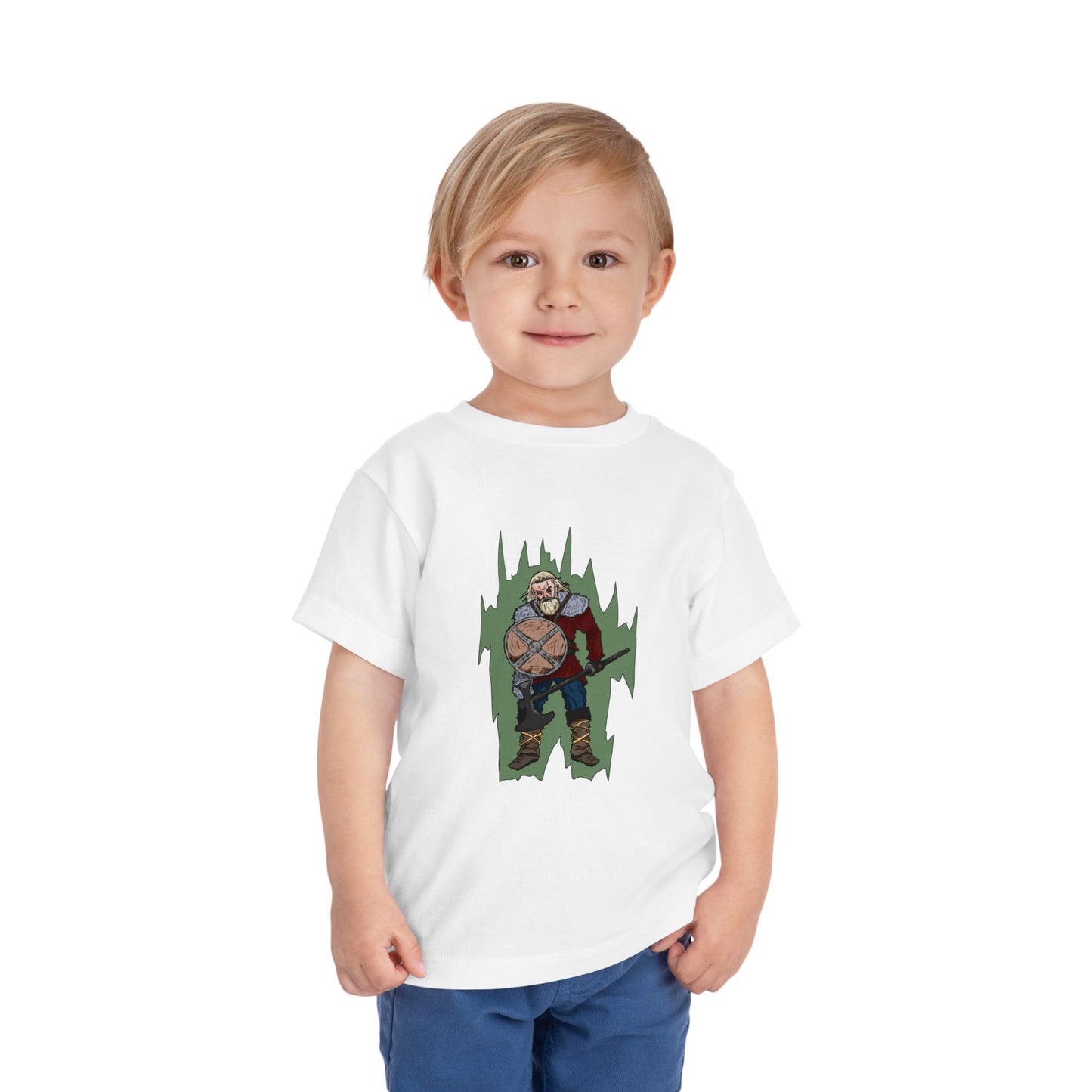 Toddler Tee — Viking Warrior Graphic Shirt