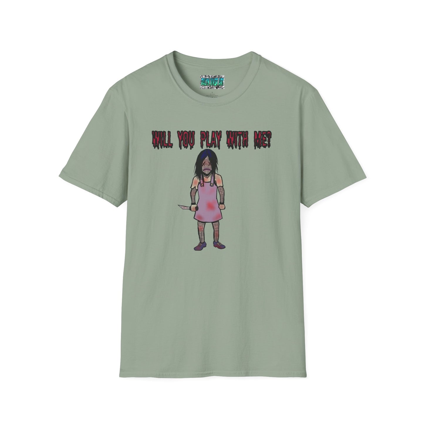 Will You Play With Me?  Unisex Softstyle T-Shirt