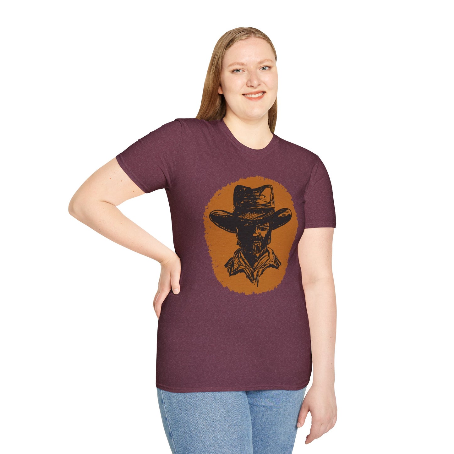 Southwest Cowboy Unisex T-Shirt - Western Rancher Design