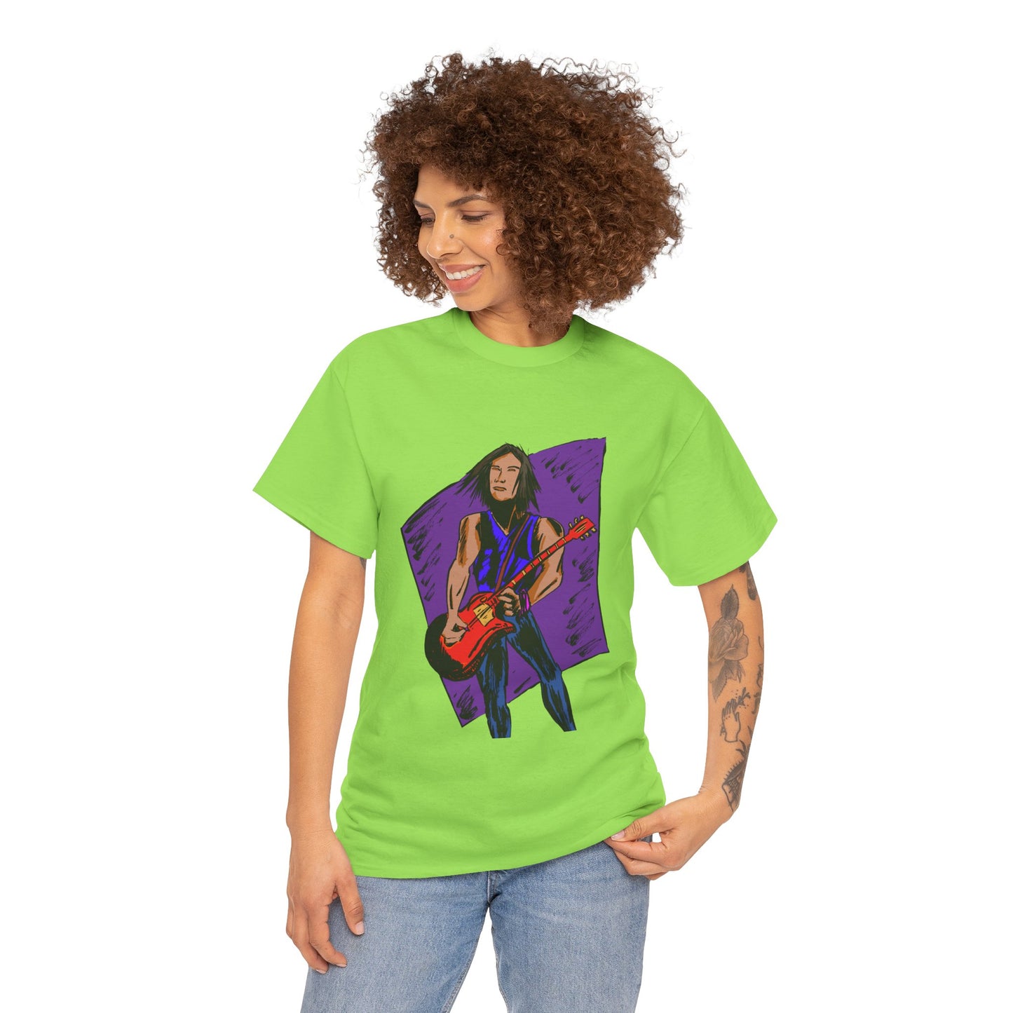 Rockstar Graphic Tee, Music Lover Shirt, Unisex Cotton T-Shirt, Gift for Musicians, Festival Outfit
