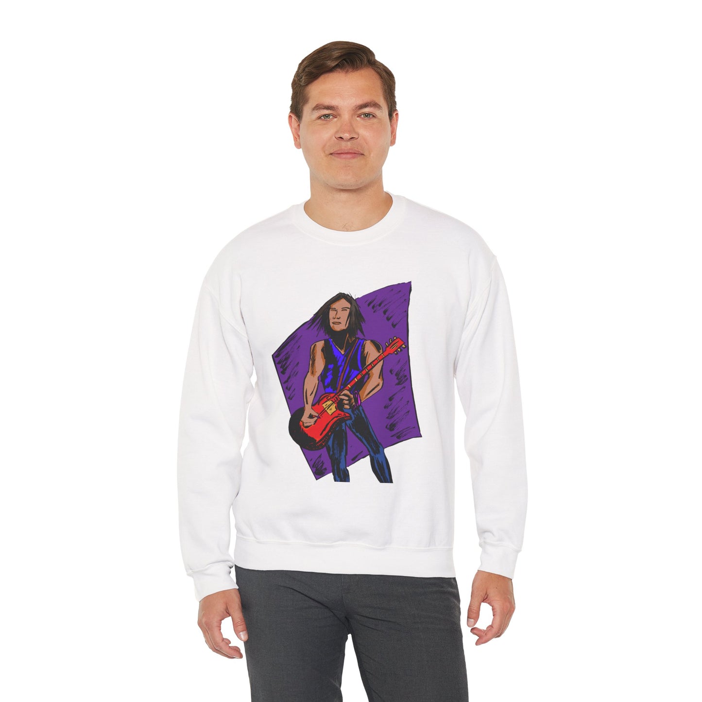 Rock Star Vintage Crewneck Sweatshirt
