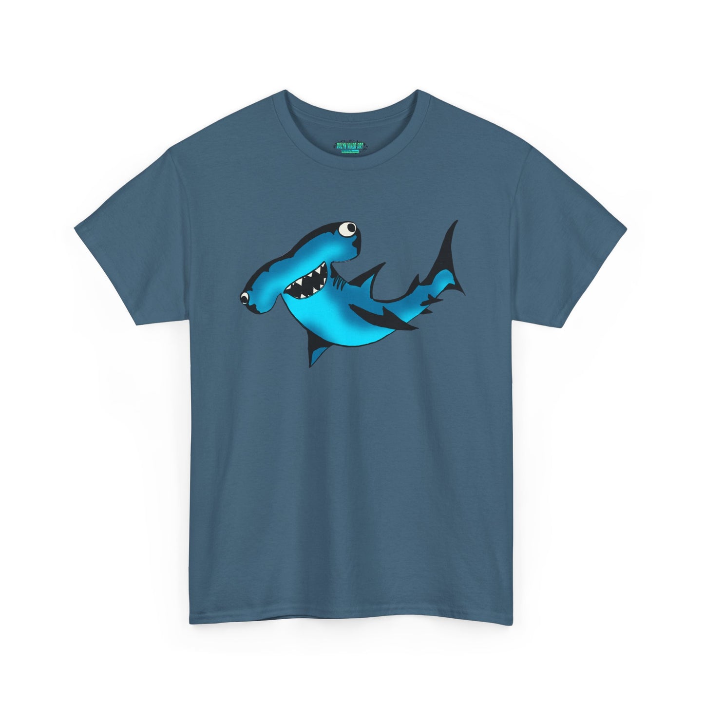 Funny Shark Unisex Heavy Cotton Tee - Perfect Summer Casual Wear