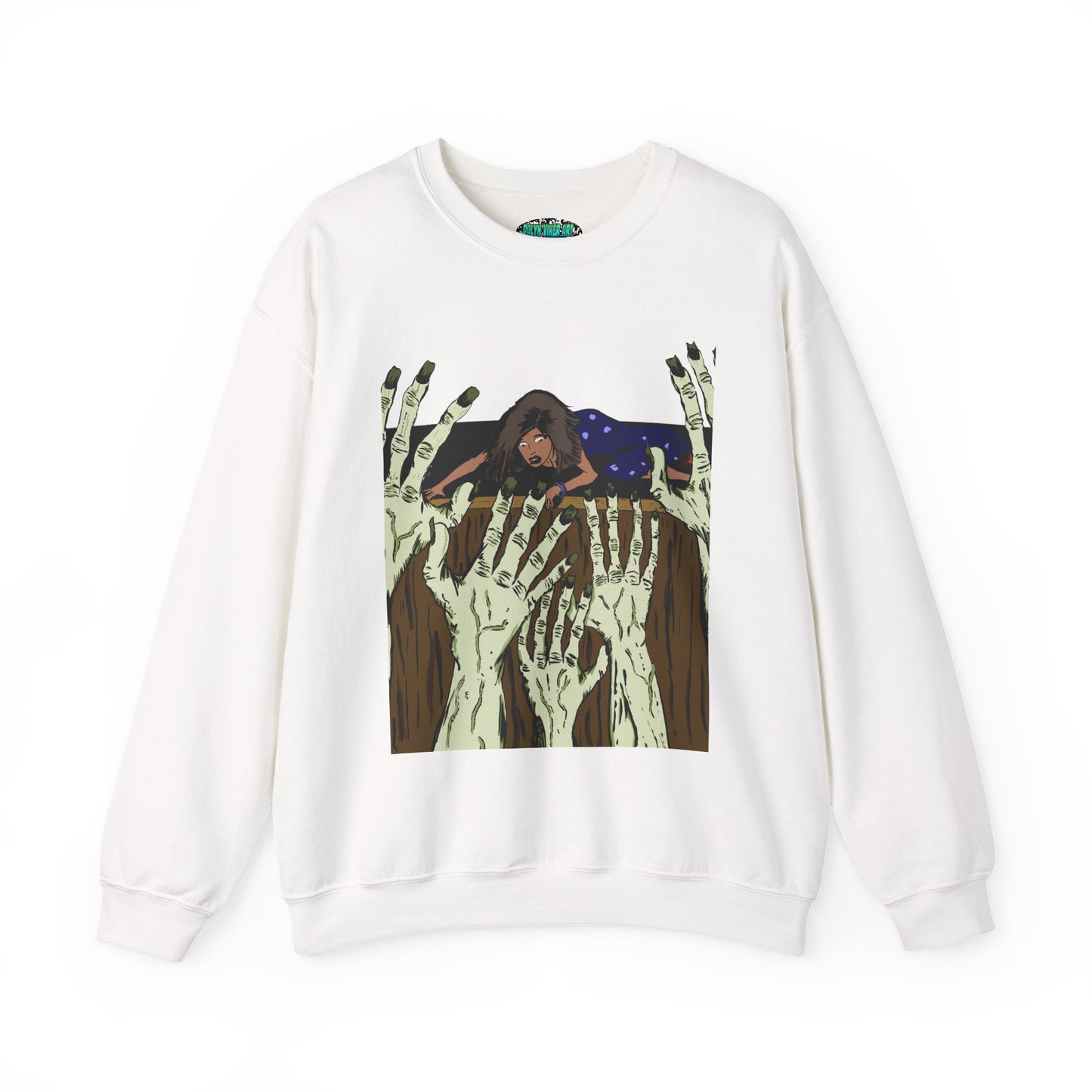 Haunting Hands Crewneck Sweatshirt - Unisex Heavy Blend™