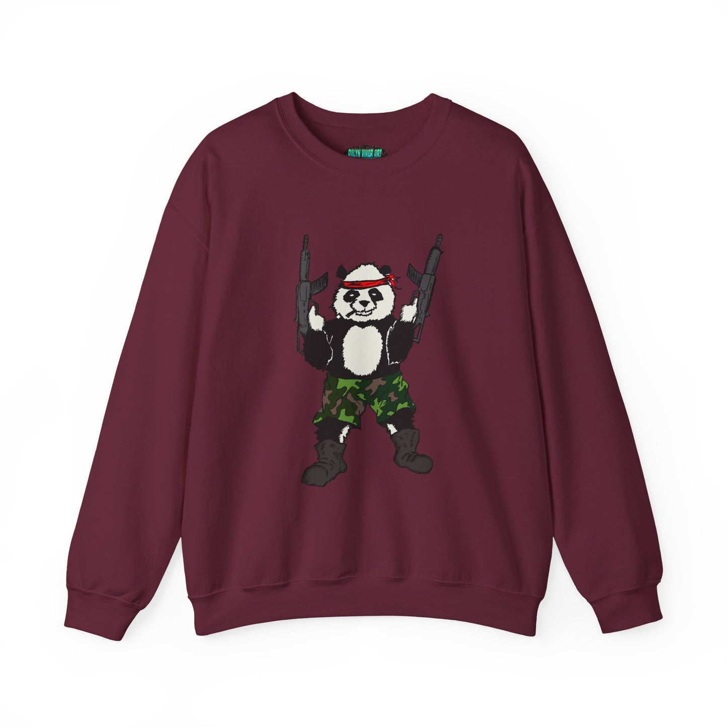Panda Guns Crewneck Sweatshirt