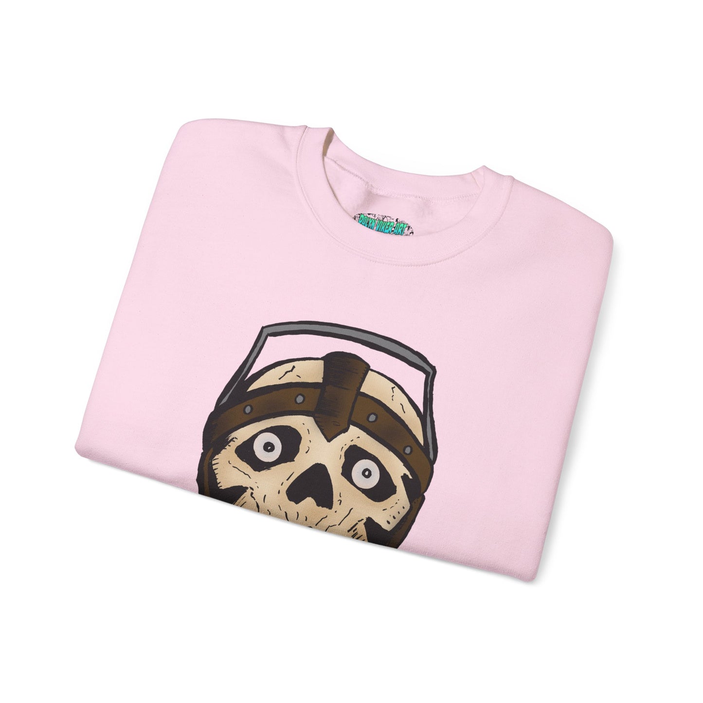 Screaming Skull Graphic Crewneck Sweatshirt - Unisex Heavy Blend™