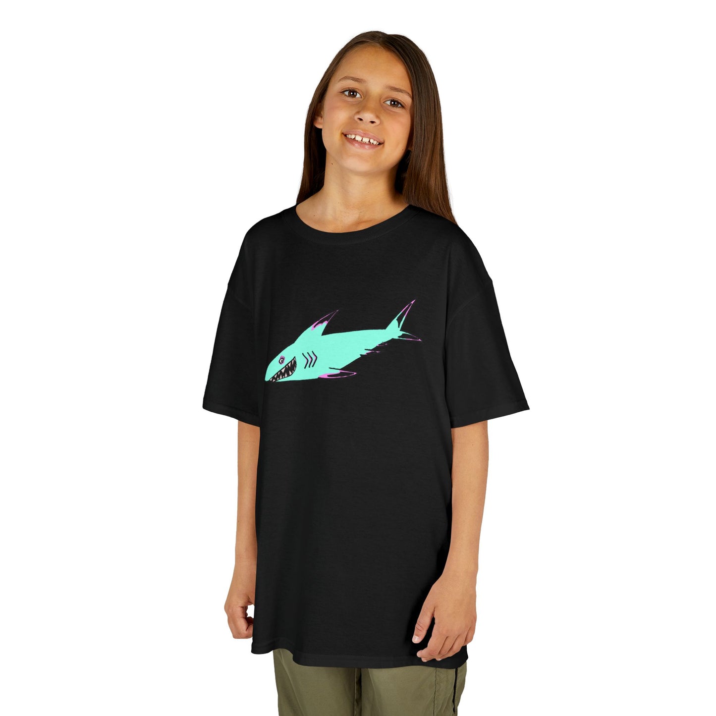 Cool Shark Kids Tee, Animal T-Shirt, Gifts for Boys, Summer Wear, Fun Graphic Tee, Birthday Gift