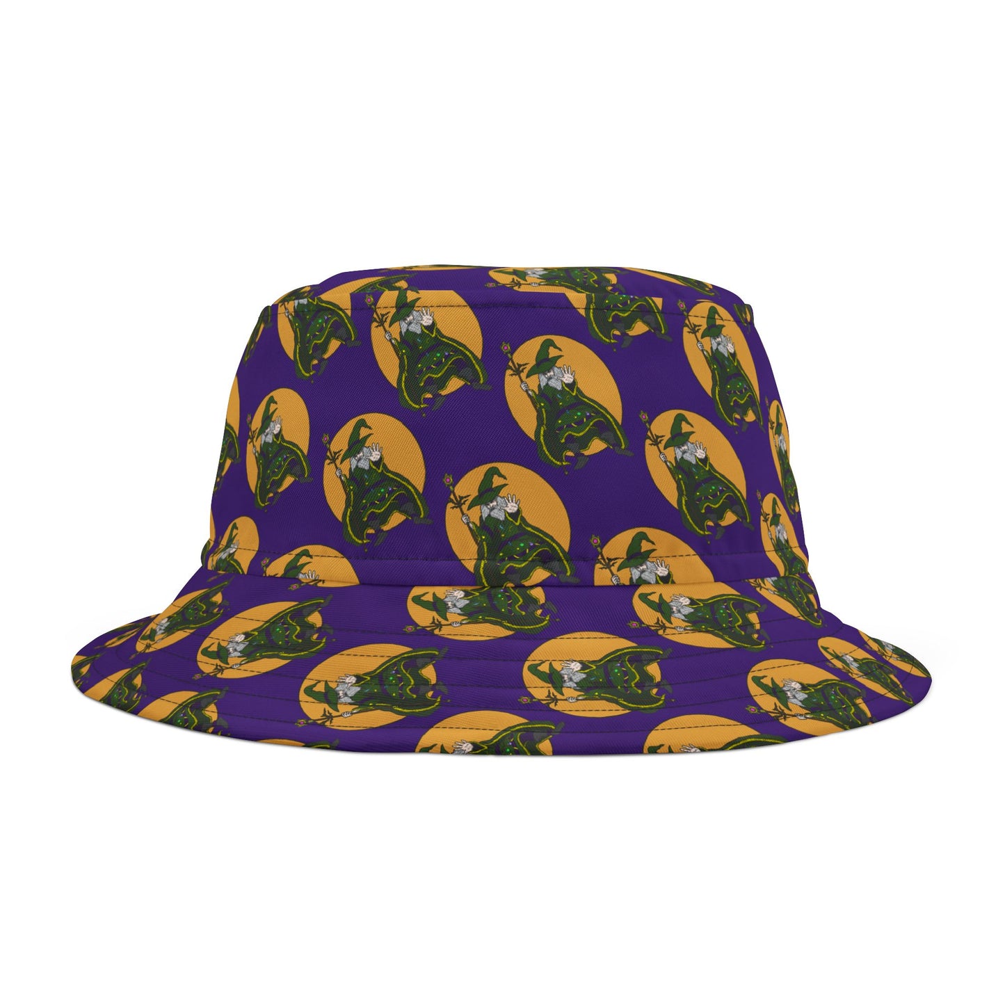 Vibrant Dog Print Bucket Hat for Casual Style, Summer Accessory, Gift for Dog Lovers, Festival Fashion, Adjustable Hat