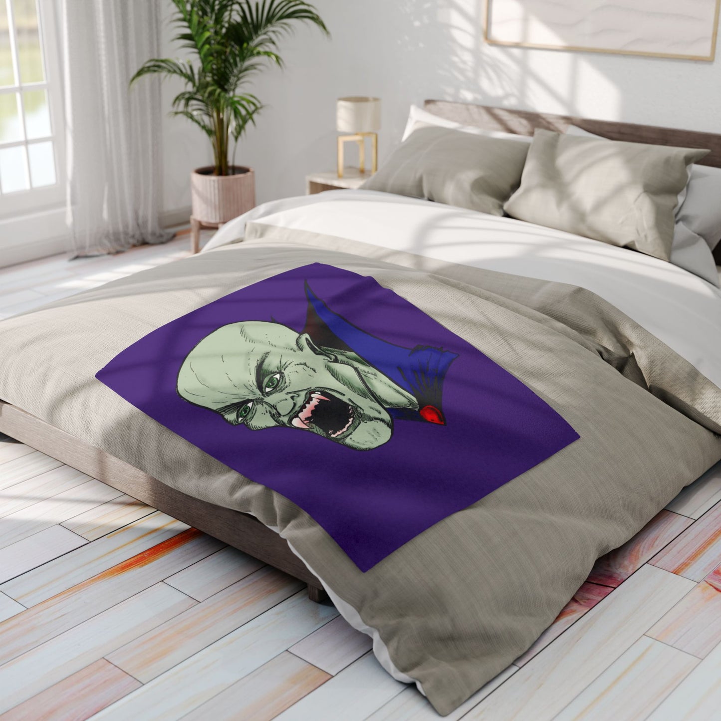 Bloodsucking Vampire Arctic Fleece Blanket