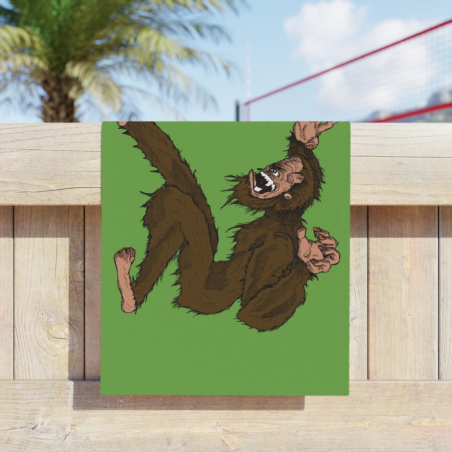 Berserker Bigfoot Beach Towel