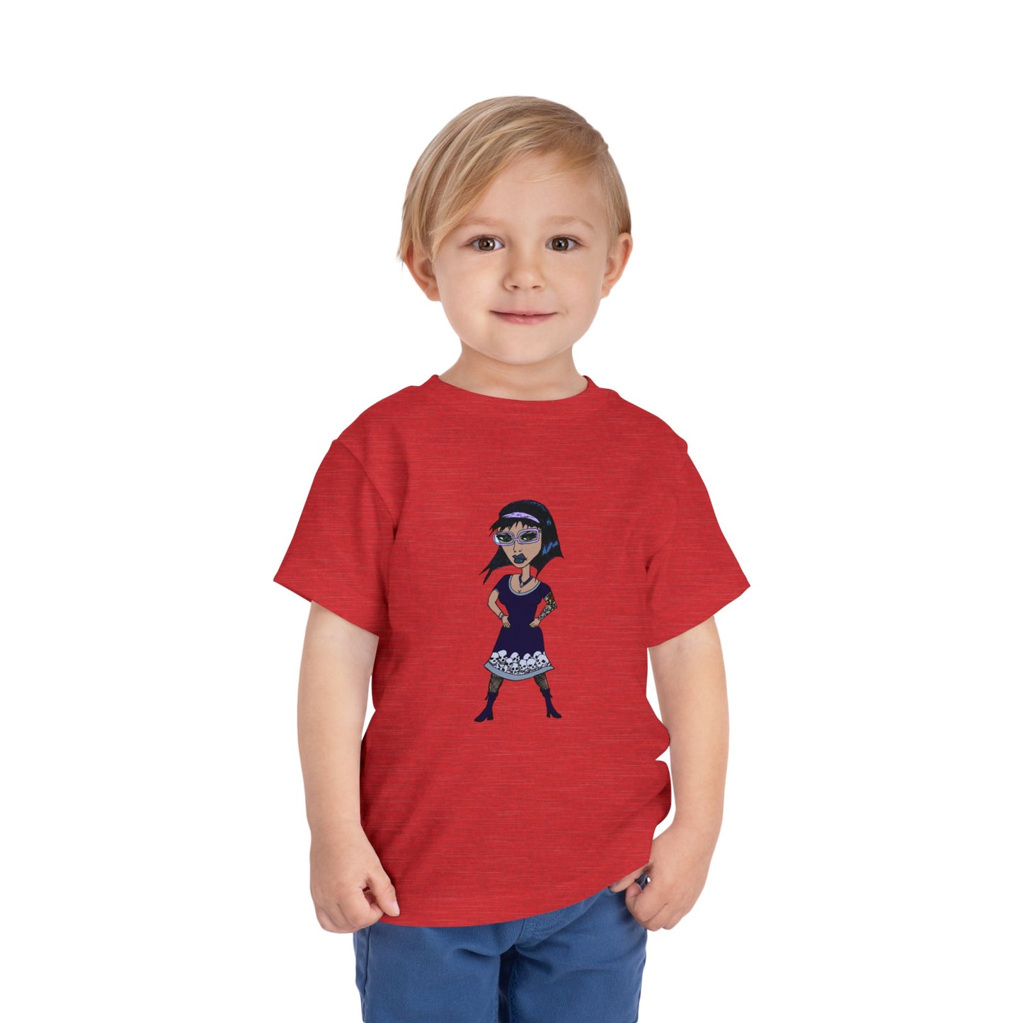 Goth Girl Toddler Tee
