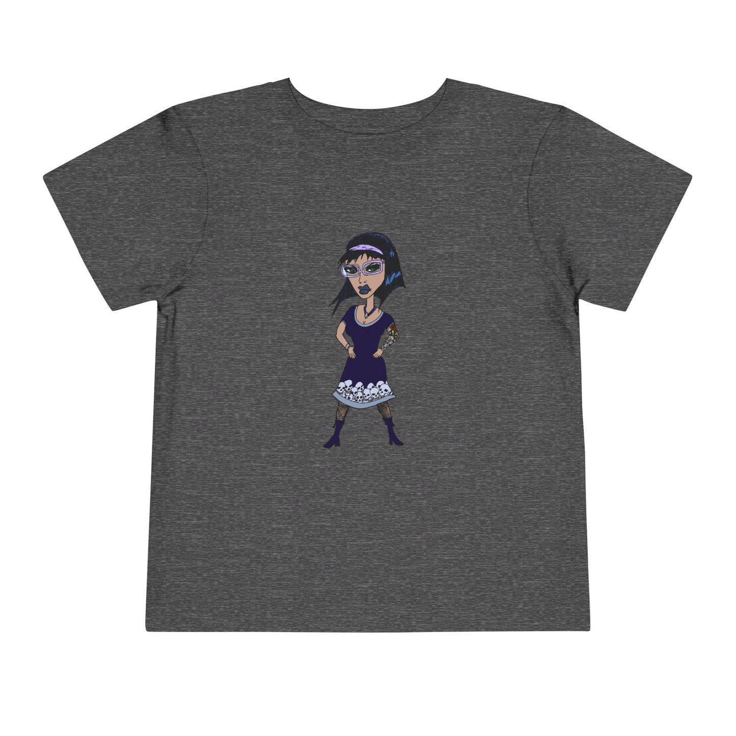 Goth Girl Toddler Tee