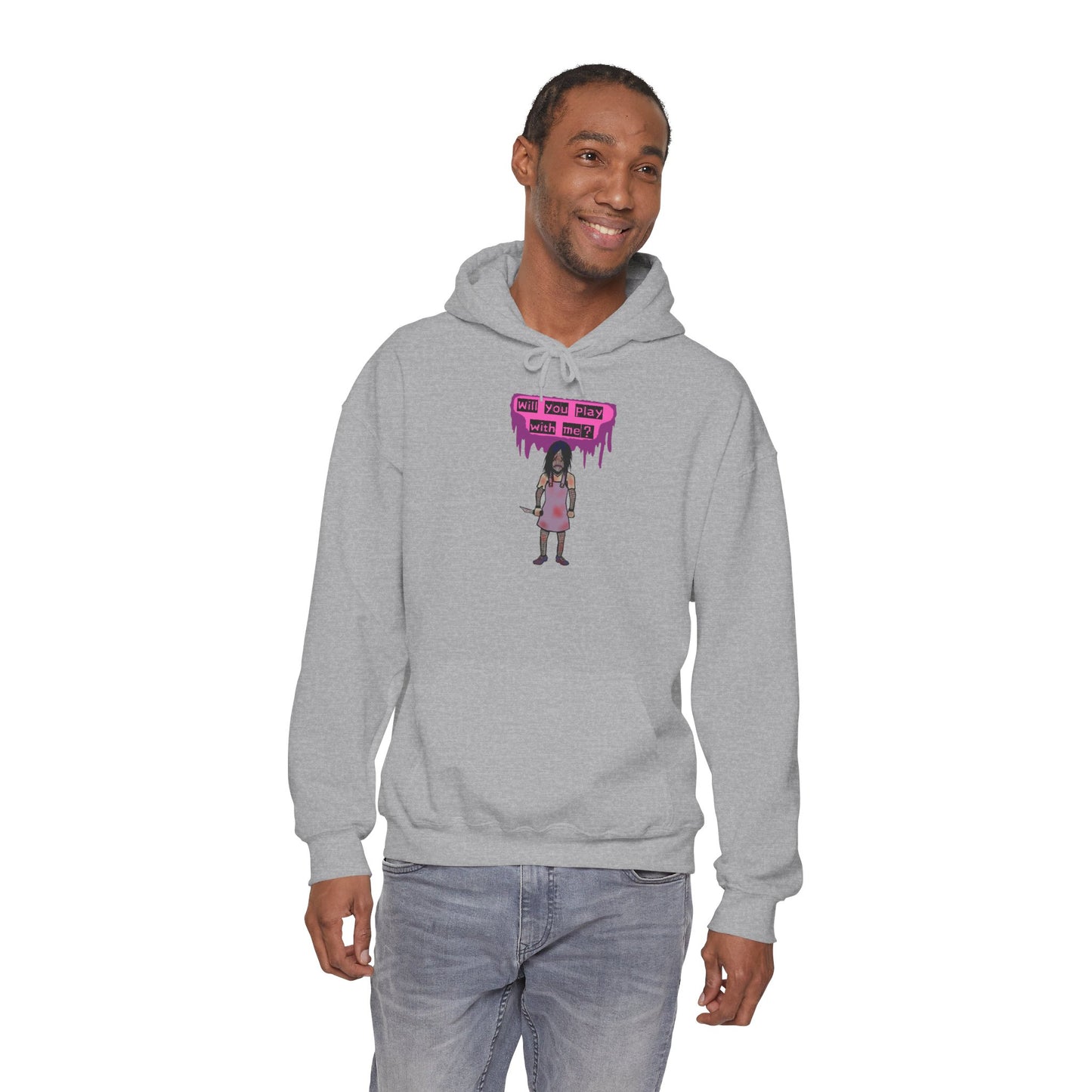 Cool Graphic Unisex Hoodie with Dripping Design, Stylish Sweatshirt, Casual Fashion, Streetwear Gift, Cozy Pullover