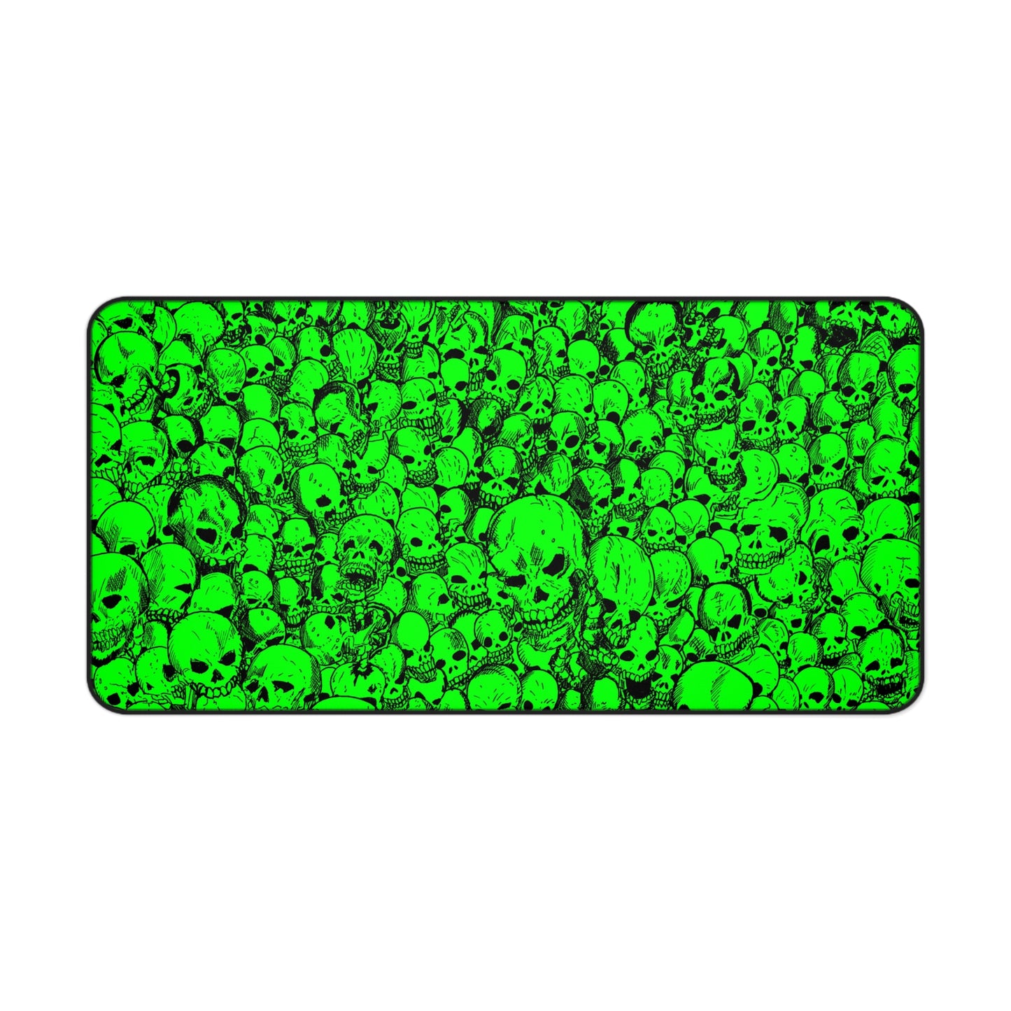 Gathering of Skulls - Green - Desk Mat