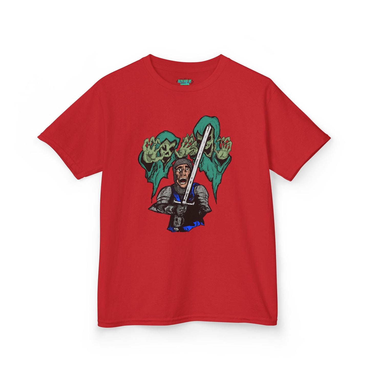Knight Fright - Kids Knight Graphic Tee - Adventure Awaits!