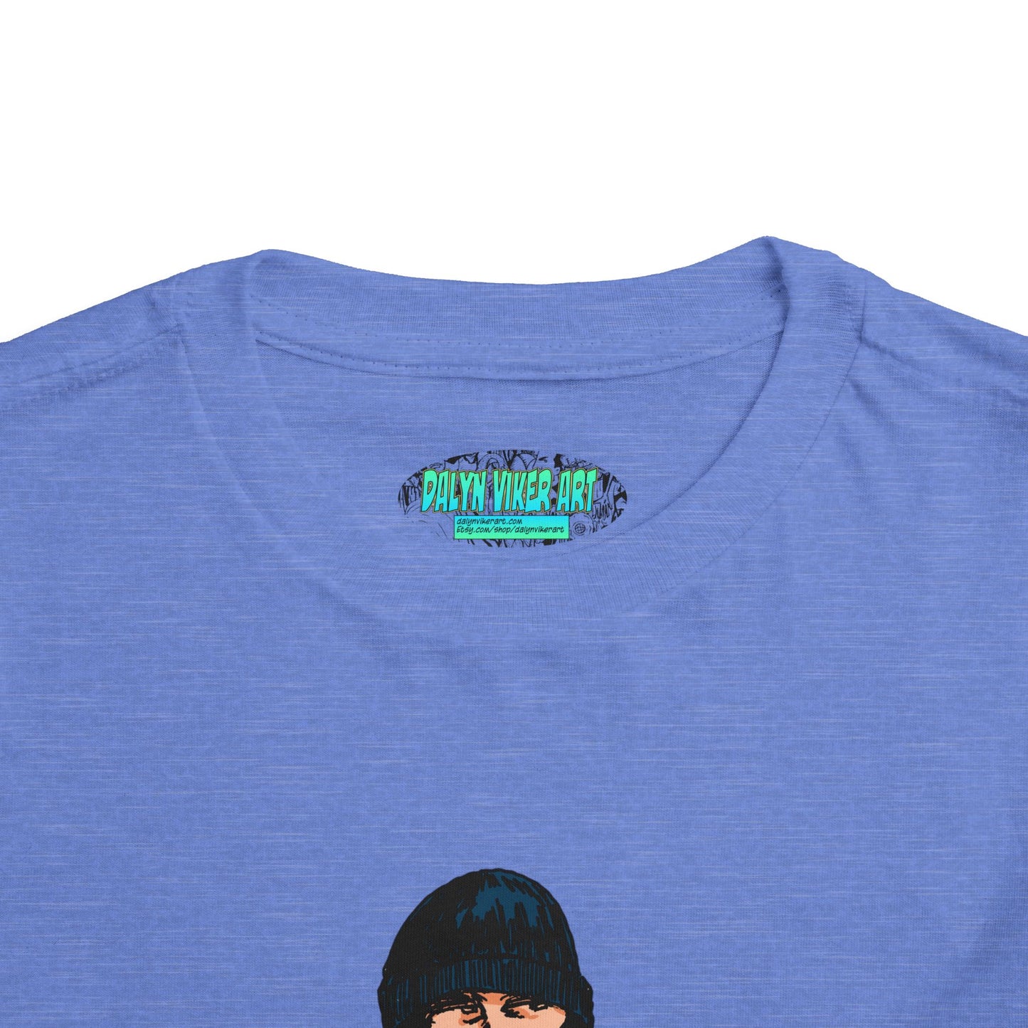 Toddler Tee — Cute Rude Skater Dude Kid Skateboard Graphic Shirt