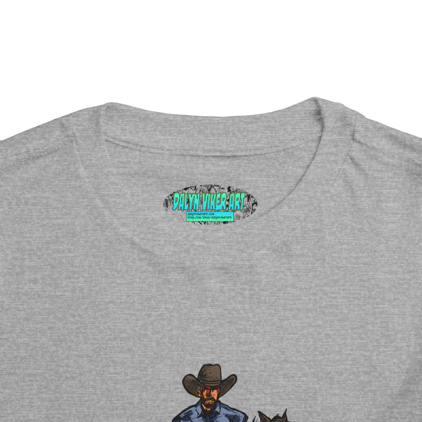 Cowboy on Horse Toddler Tee