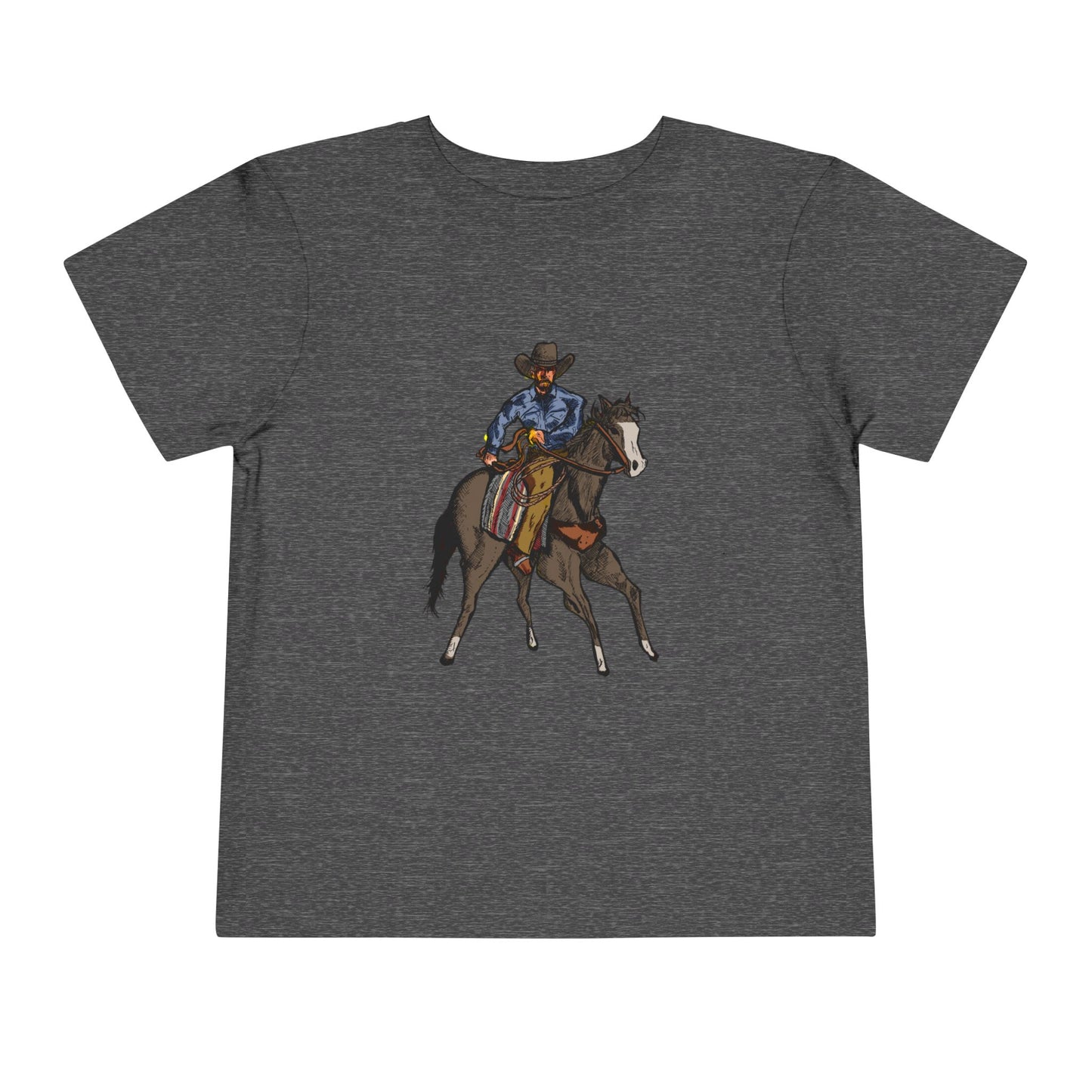 Cowboy on Horse Toddler Tee