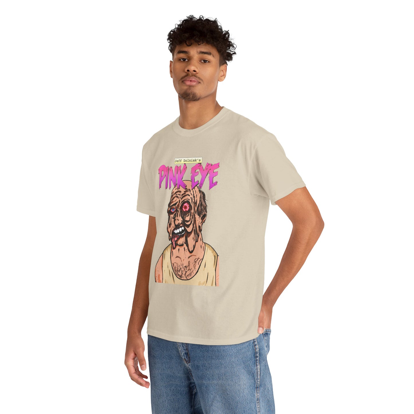 Pink Eye - Body Horror Illustration T-Shirt