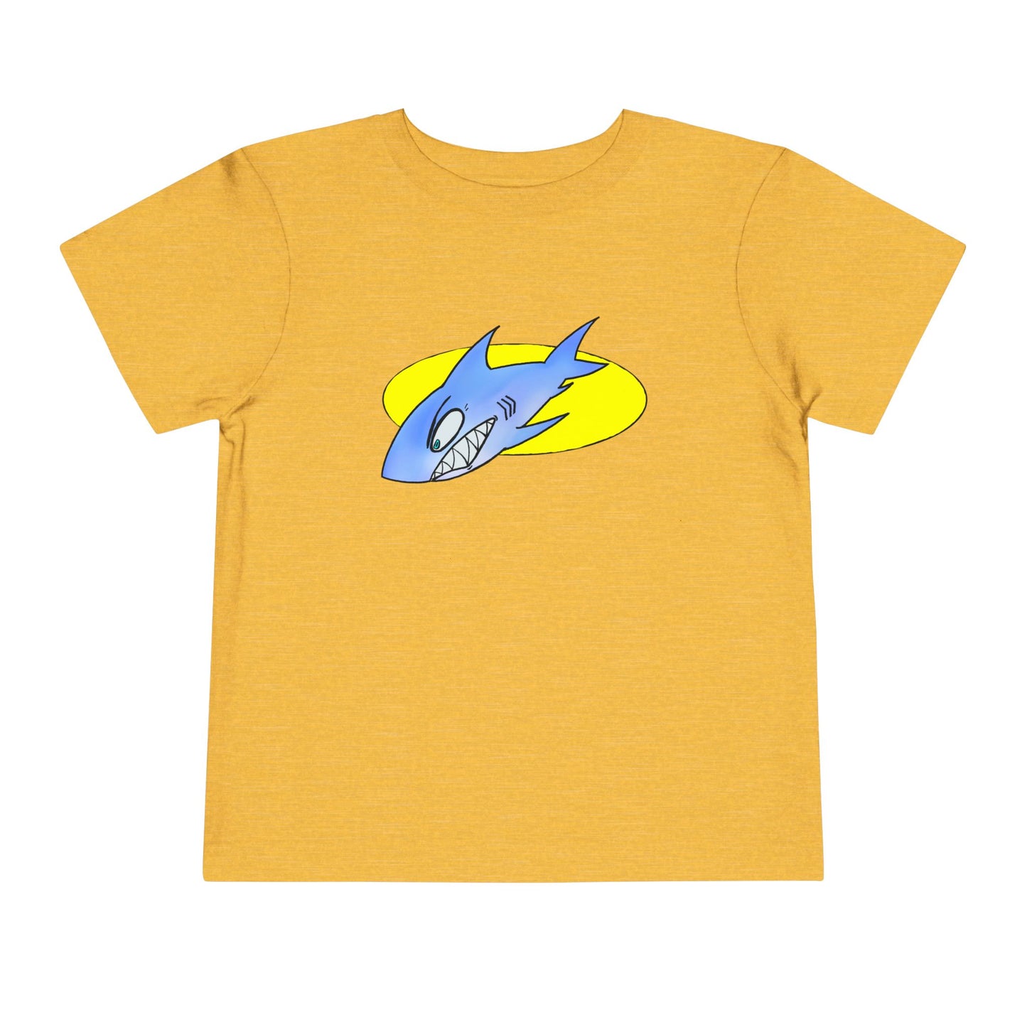 Toddler Shark Tee — Cute Blue Shark Graphic Kids Shirt