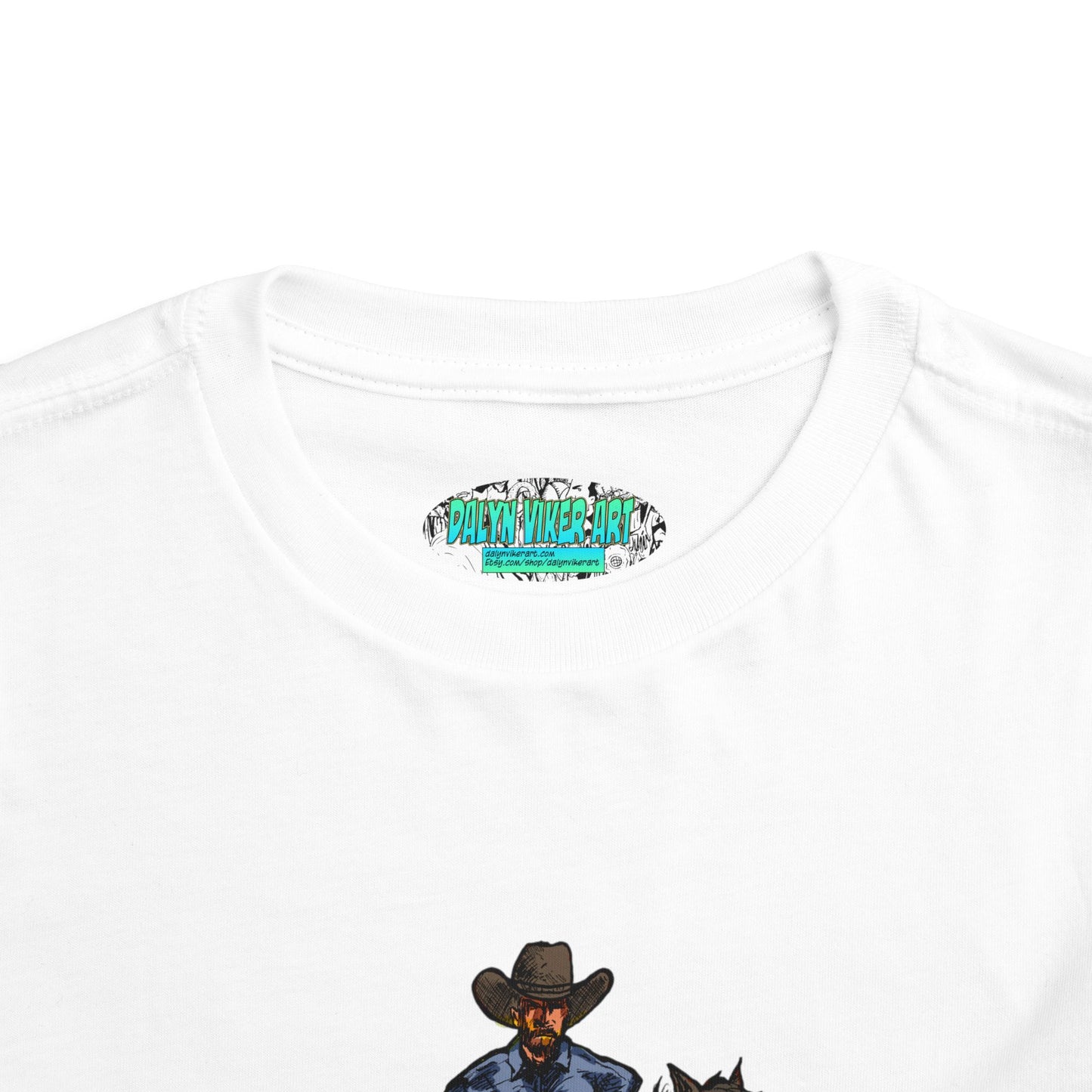 Cowboy on Horse Toddler Tee