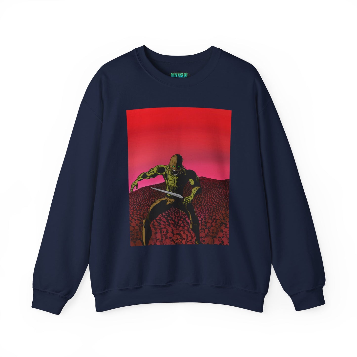 Retro Skull Master Graphic Unisex Crewneck Sweatshirt